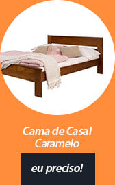 CAMA DE CASAL HARMONIA - CARAMELO